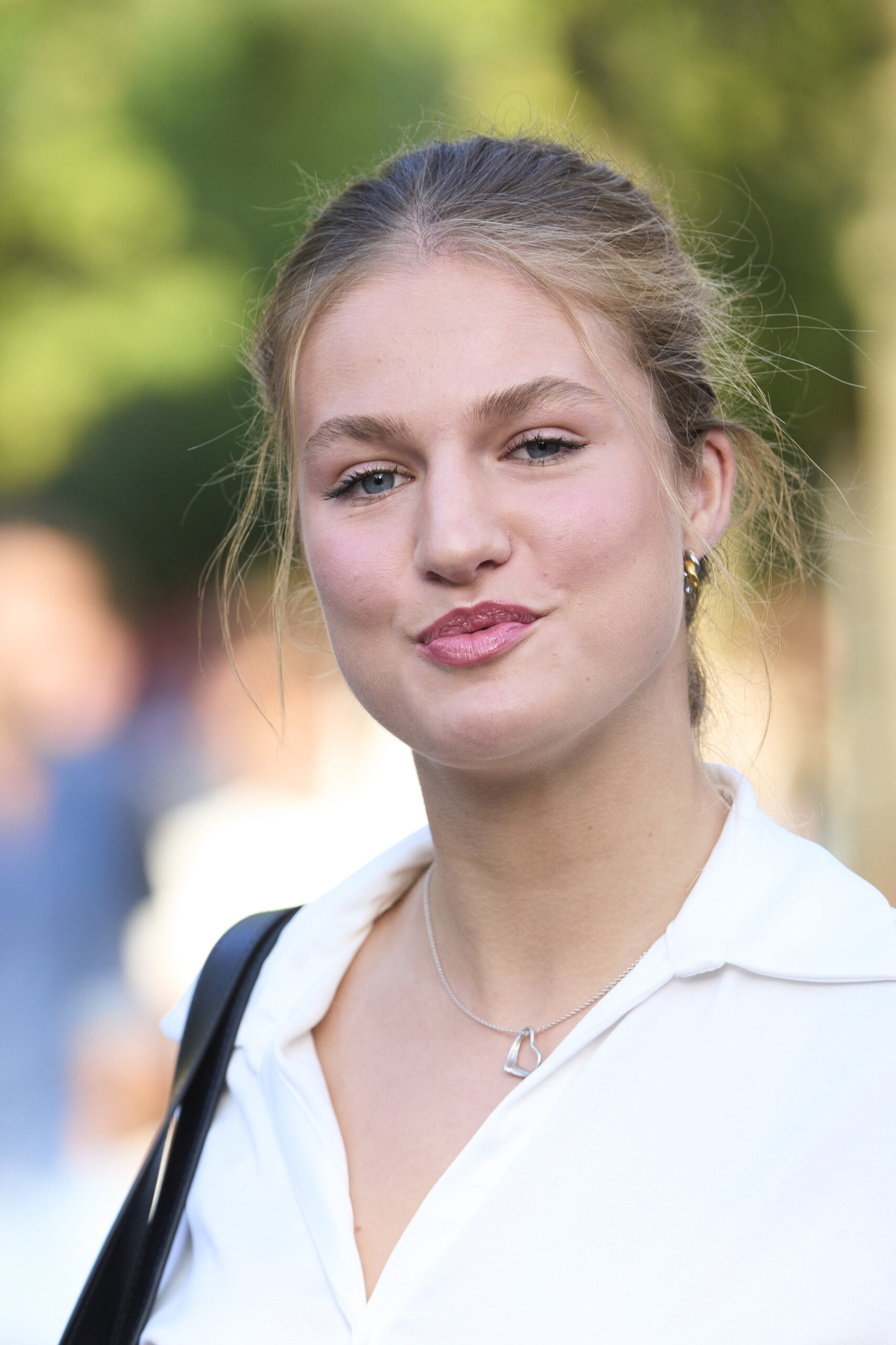 La Princesa Leonor en su primer día en la Universidad Carlos III de Madrid