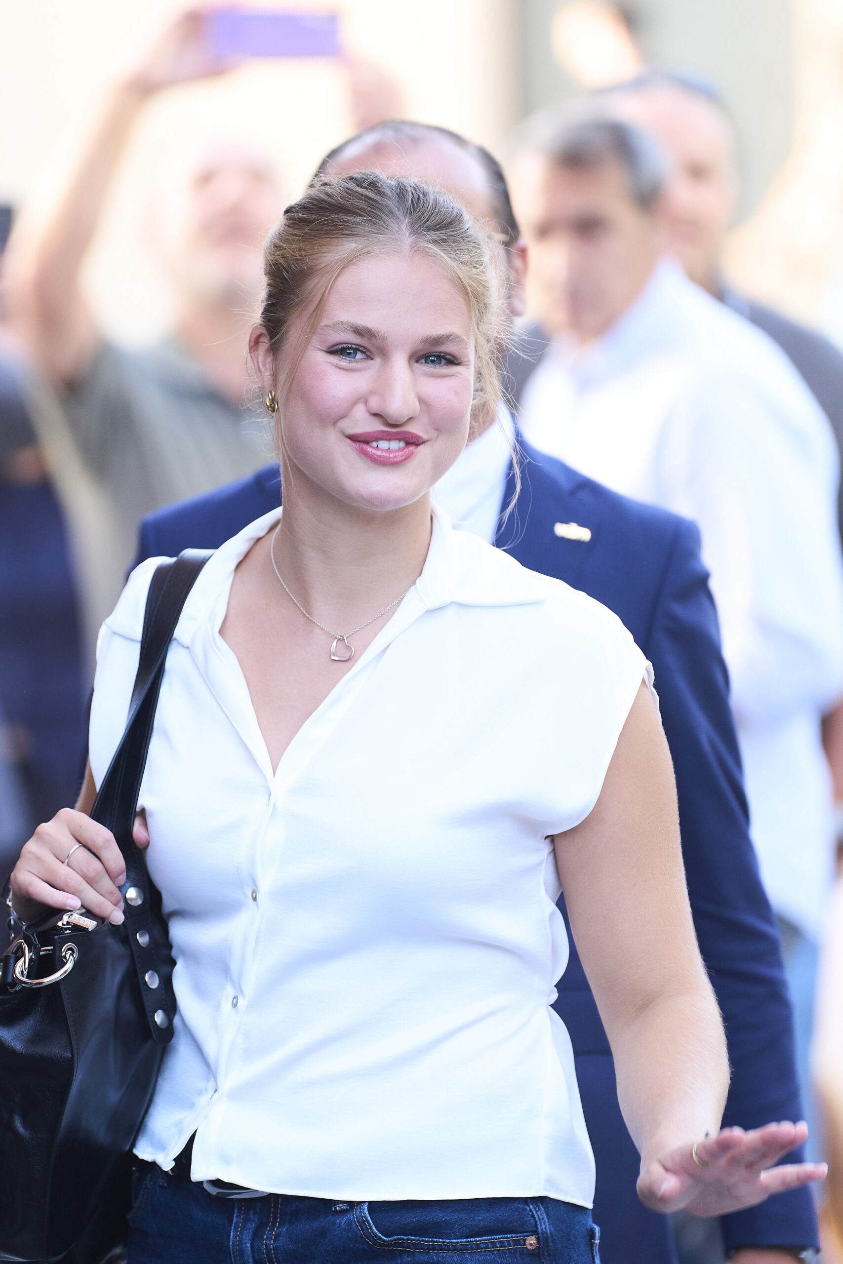 La Princesa Leonor en su primer día en la Universidad Carlos III de Madrid