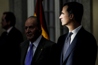King Juan Carlos, Queen Sofia, Queen Letizia and King Felipe attend the delivery of the National Sports awards at El Pardo palace in Madrid, Spain King Juan Carlos, Queen Sofia, Queen Letizia and King Felipe attend the delivery of the National Sports awards at El Pardo palace in Madrid, Spain